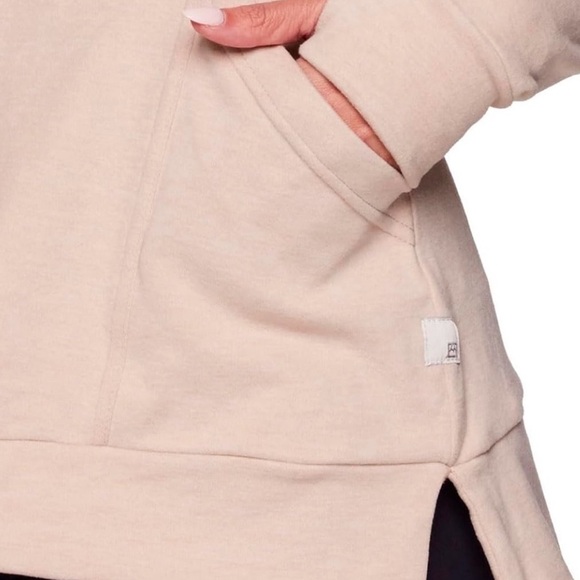 Avalanche Blush Pink Pullover Soft Micro Fleece Hoodie w Pockets Sz L NWOT - Picture 8 of 17